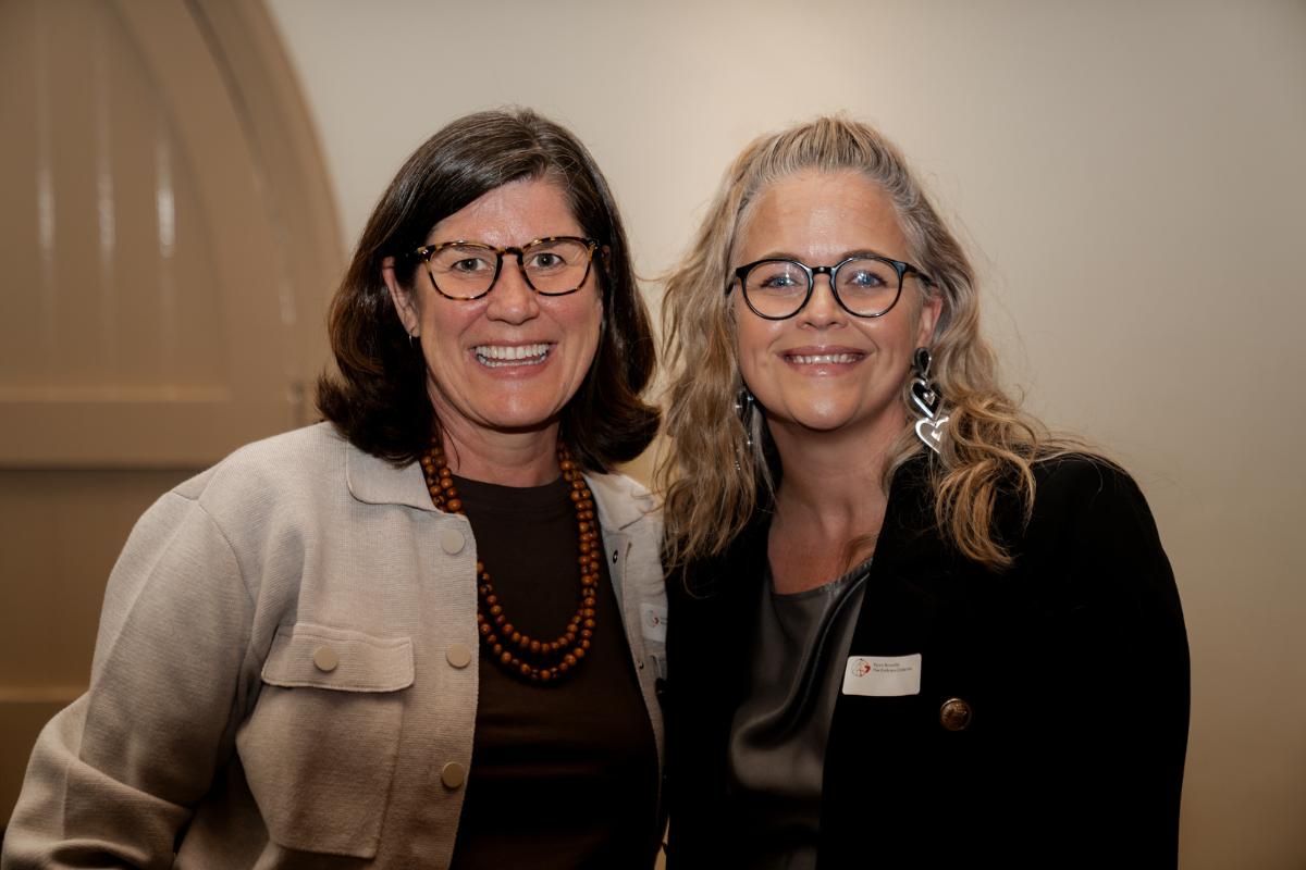 Nat Morley and Taryn Brumfitt