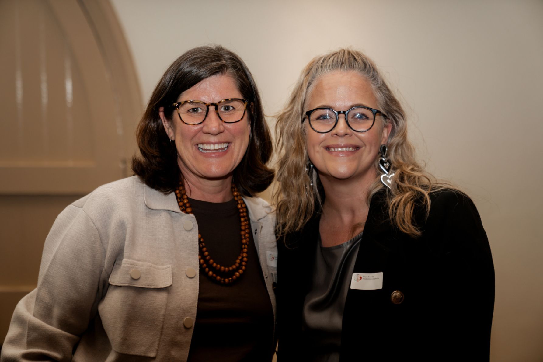 Nat Morley and Taryn Brumfitt