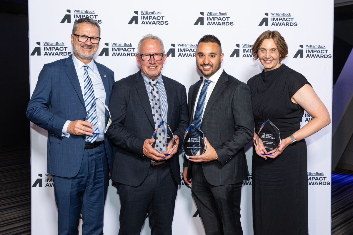 Neale Sutton, Angus Irwin, David Figallo and Rebecca Darcey