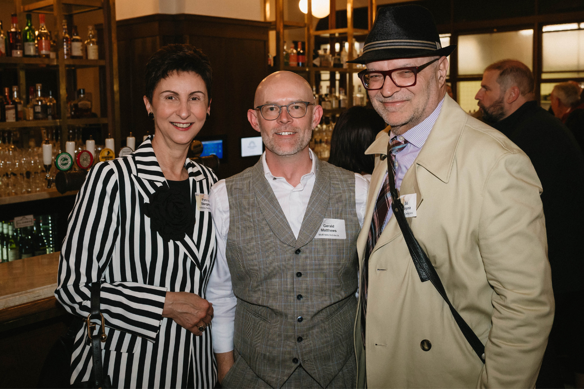 Patricia Bergamin, Gerald Matthews and Edi Bergamin