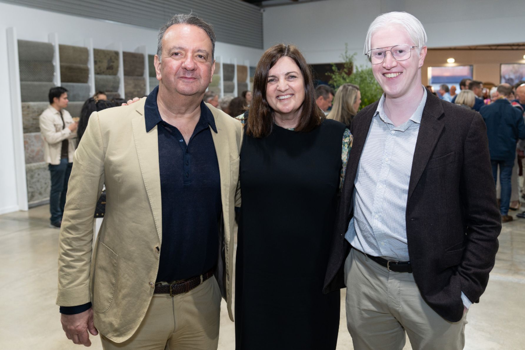 Paul Hamra, Belinda Willis and David Simmons