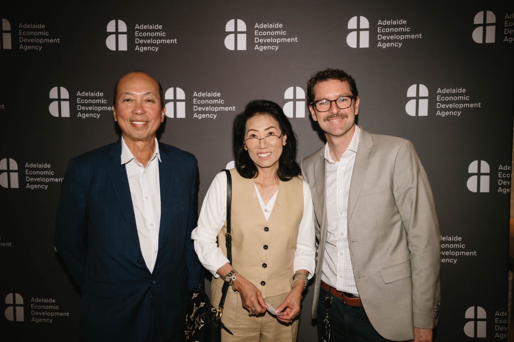 Paul Lam, Michelle Le and Ben Kirchner