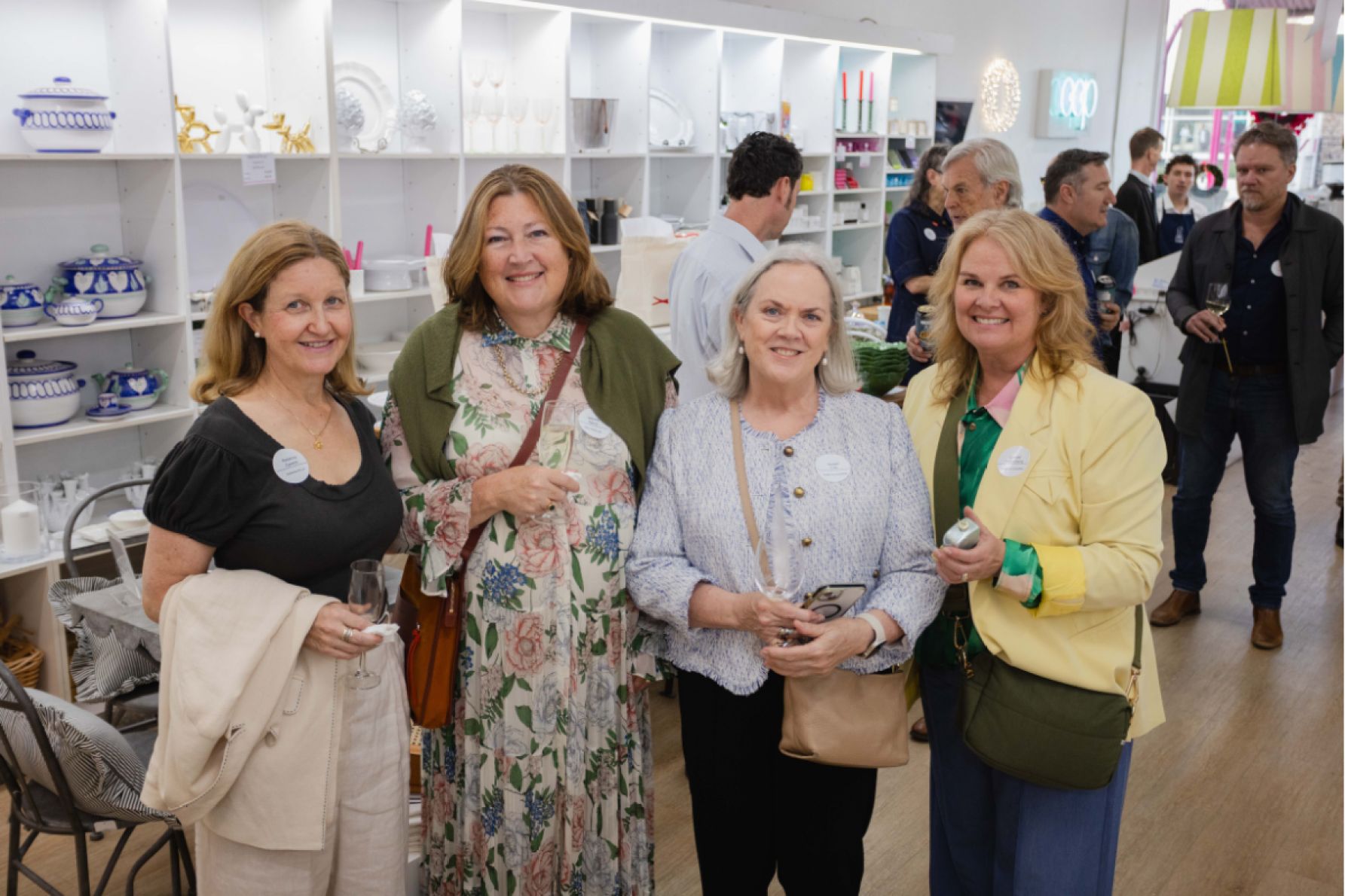 Rebecca Zyweck, Wendy Barry, Susan Cox and Lyndal Sterenberg