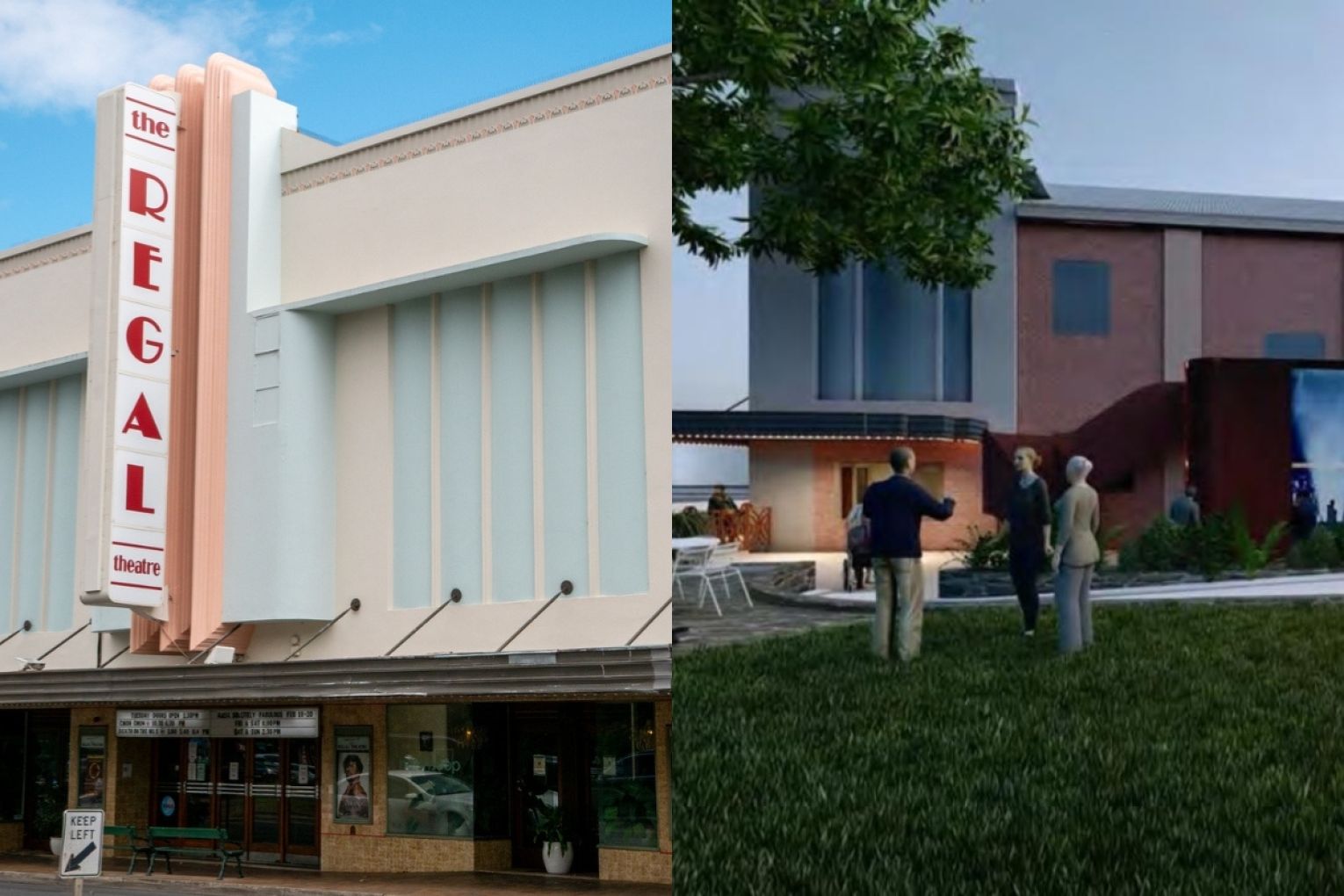 The art deco Regal Theatre would be transformed under multi-million dollar plans. Photo: Supplied