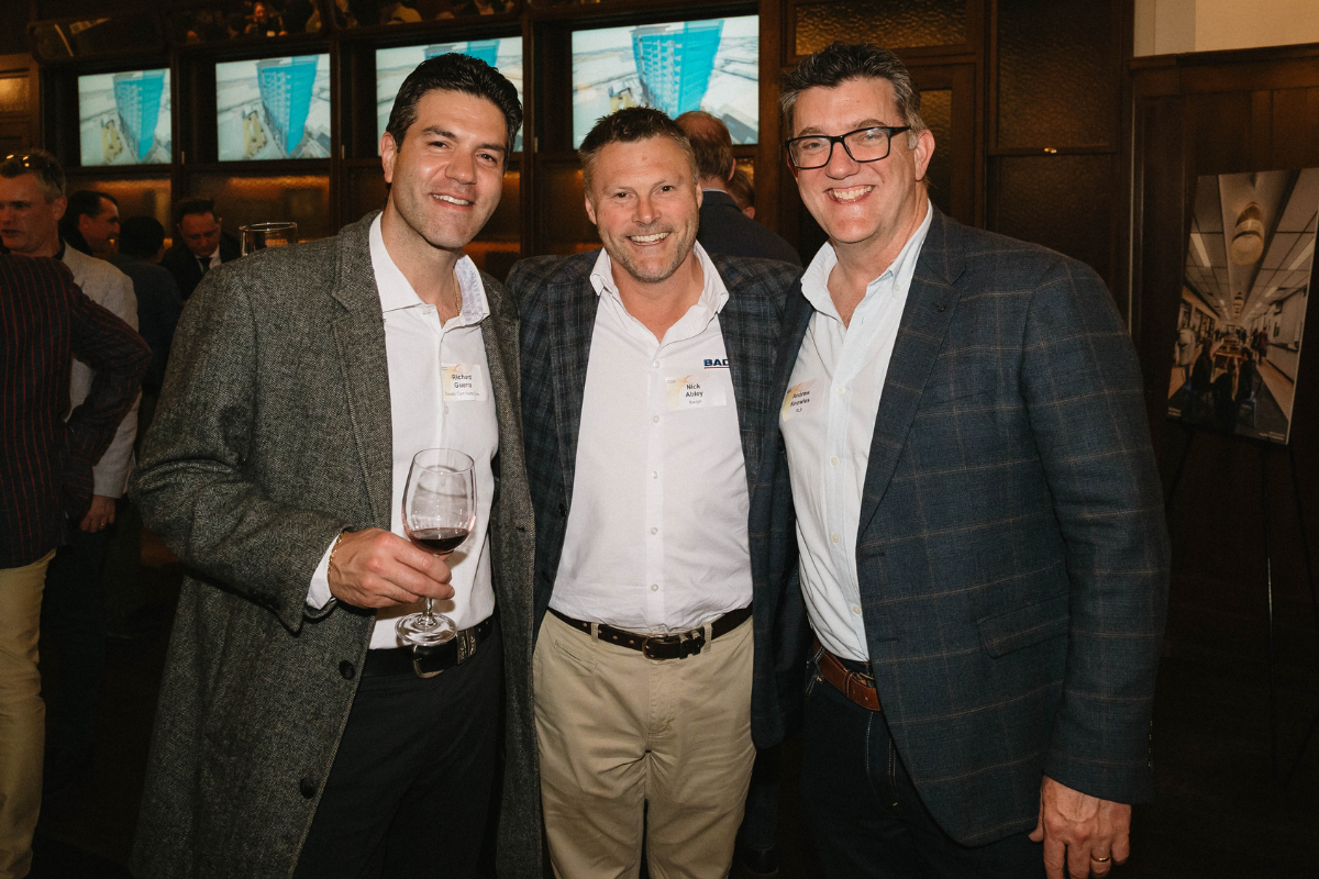 Richard Guerra, Nick Abley and Andrew Knowles