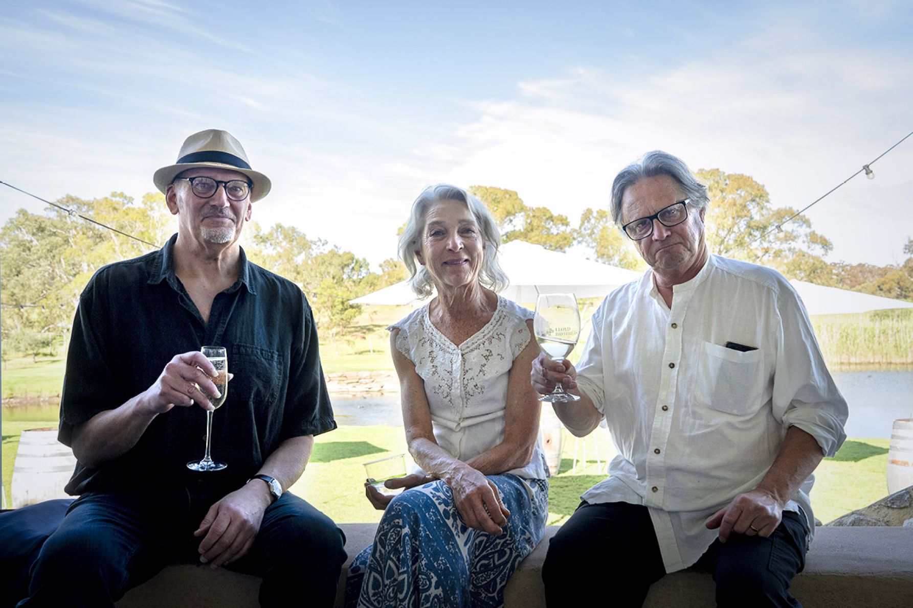 Richard McGeachy, Mish Simpson and Wade Simpson