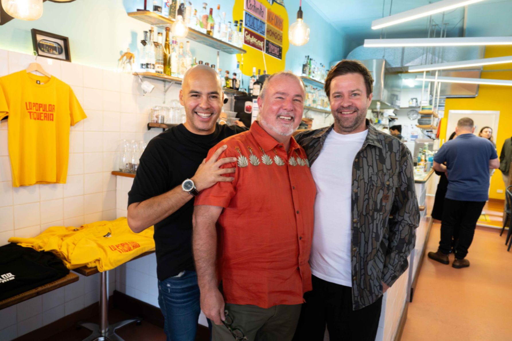 Rocky Oliveria, Kor van Dijk and Morgan Glasbrook