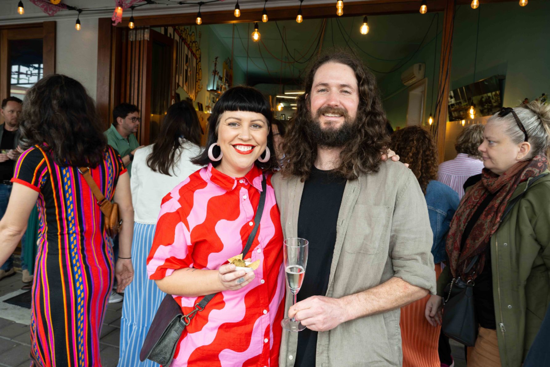 Steph Berndt and Angus Kiley