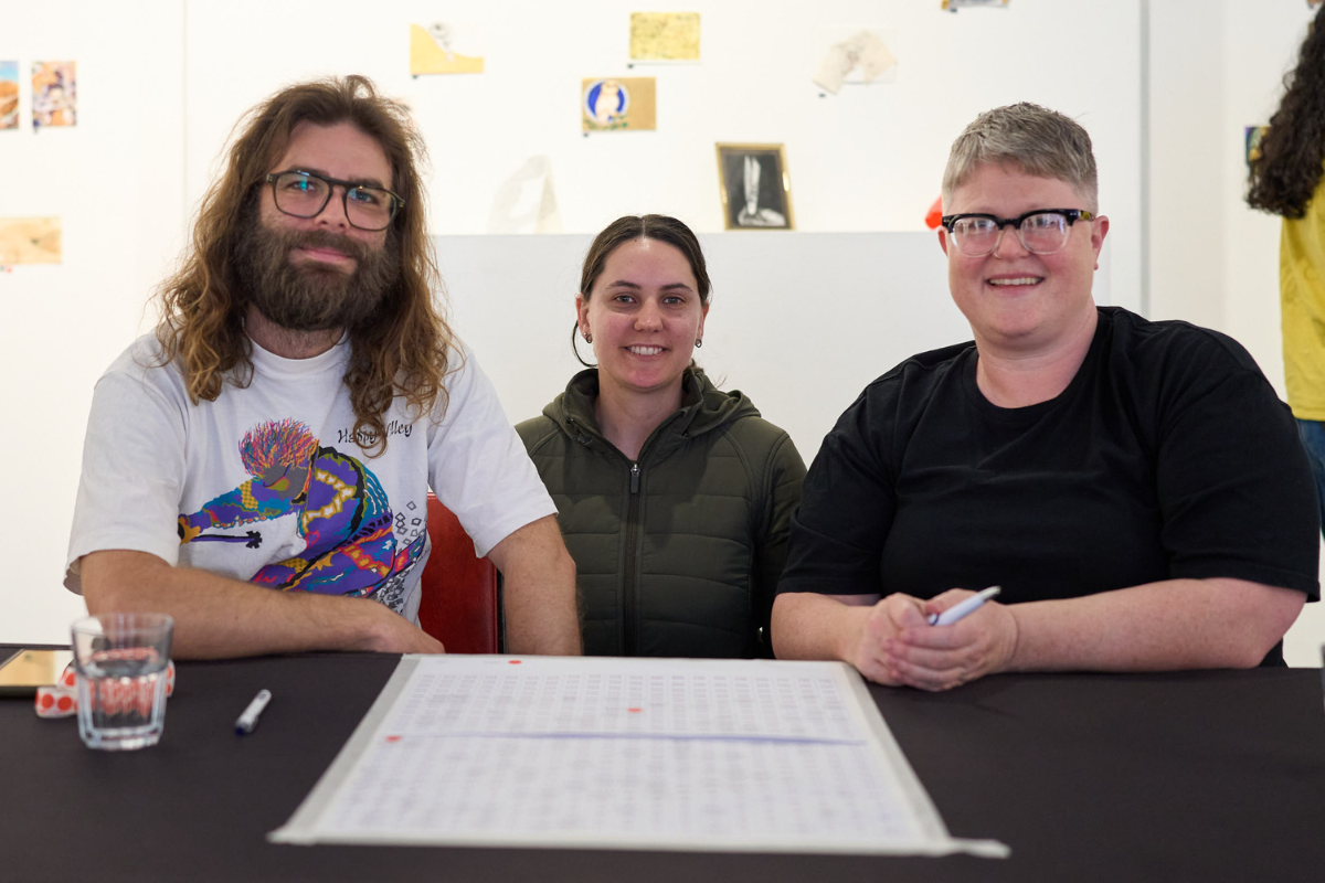 Steve Soeffky, Nicole Clift and Alison Smiles