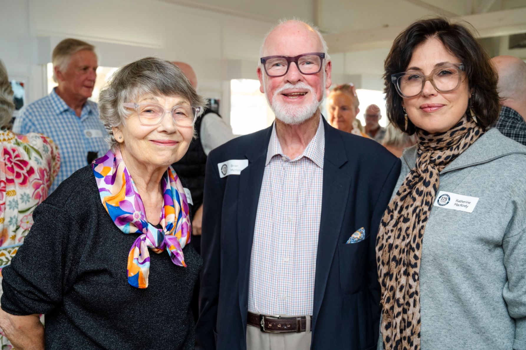 Sue Mackirdy, Brian McMillan and Katherine MacKirdy