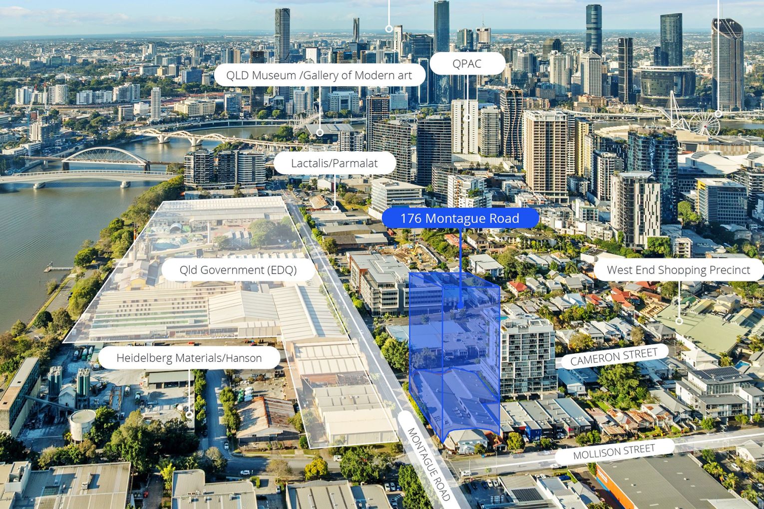 The Montague Street site 