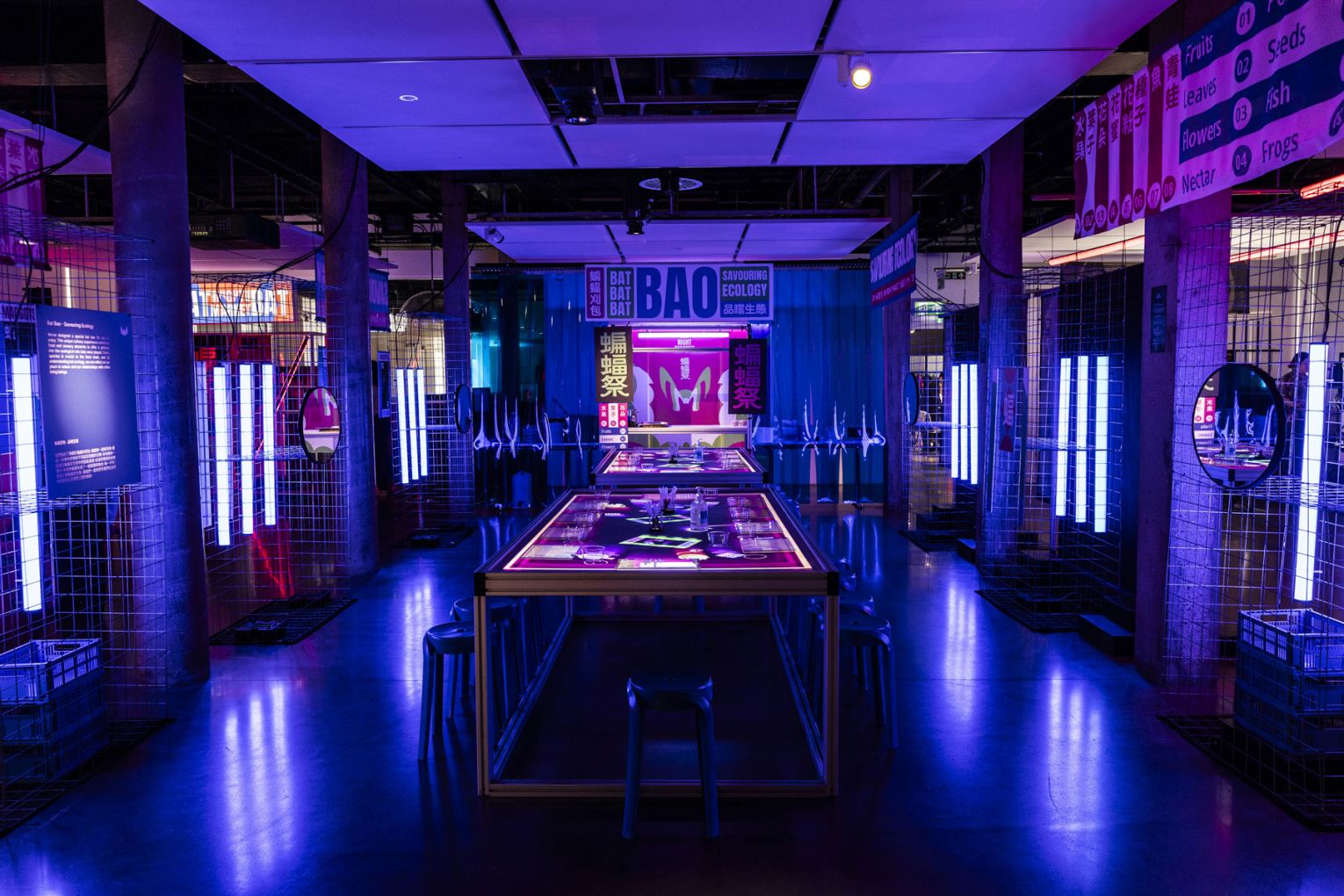 The festival will feature the Australian premiere of Bat Night Market, a futuristic fusion of science, art and imagination straight from Taiwan. Credit: image supplied