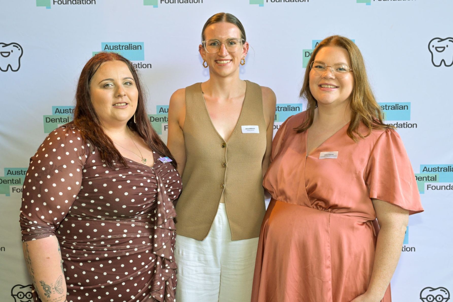 Taliah Aworth, Olivia Wilkinson and Claire Fulwood