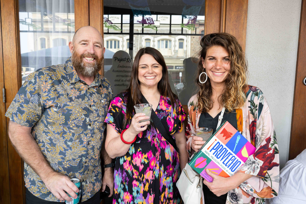 Terry Westwood, Jodie Evans and Claire Boan