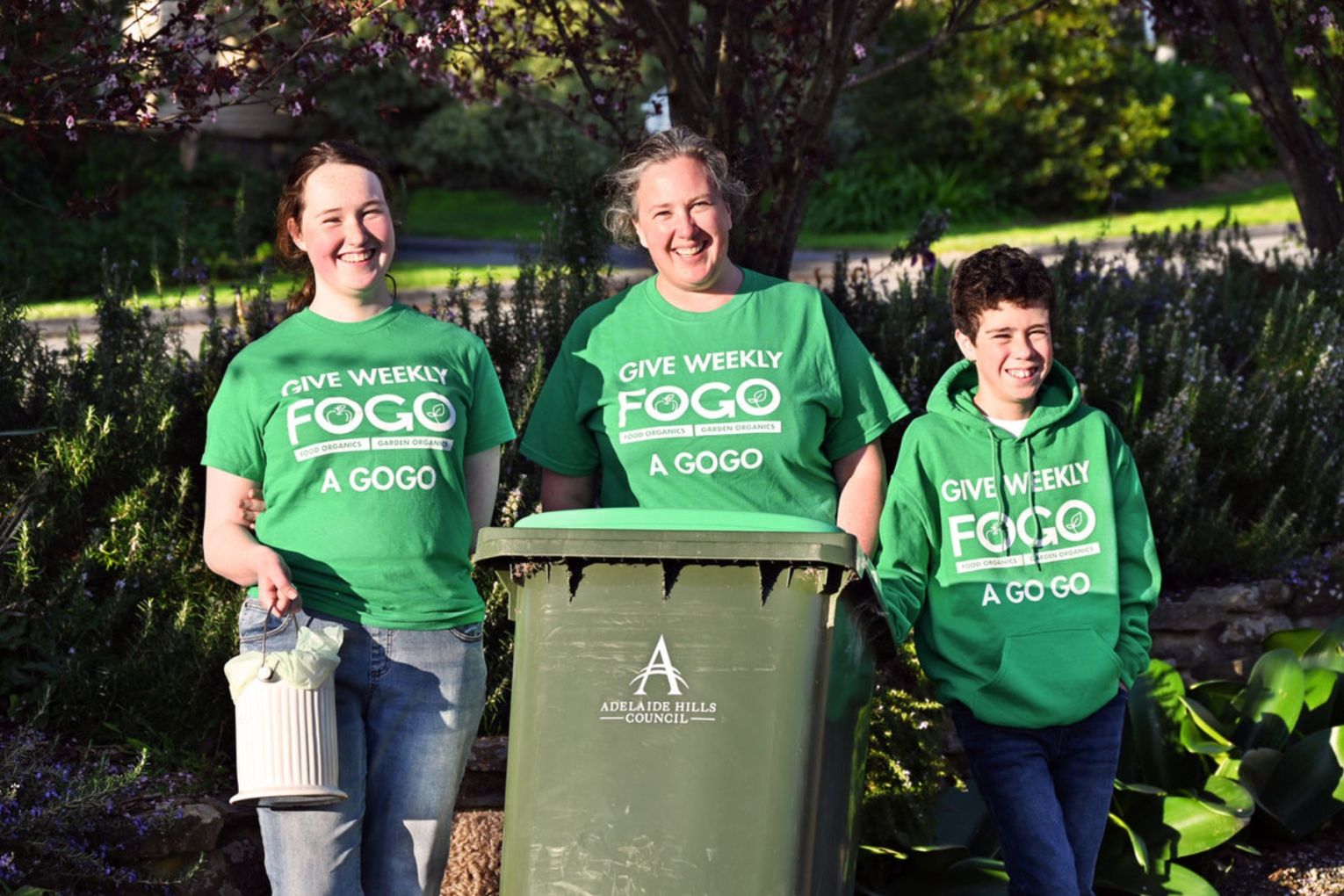 Adelaide Hills Council is expanding its weekly FOGO trial.