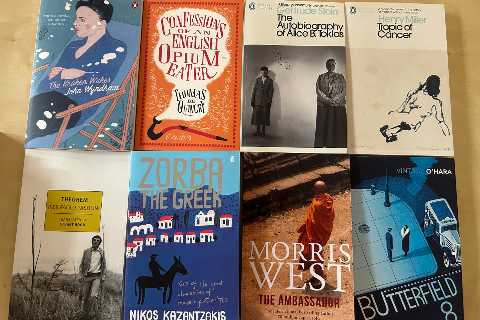 A panoply of great literature awaits you if you care to go living in the past. 