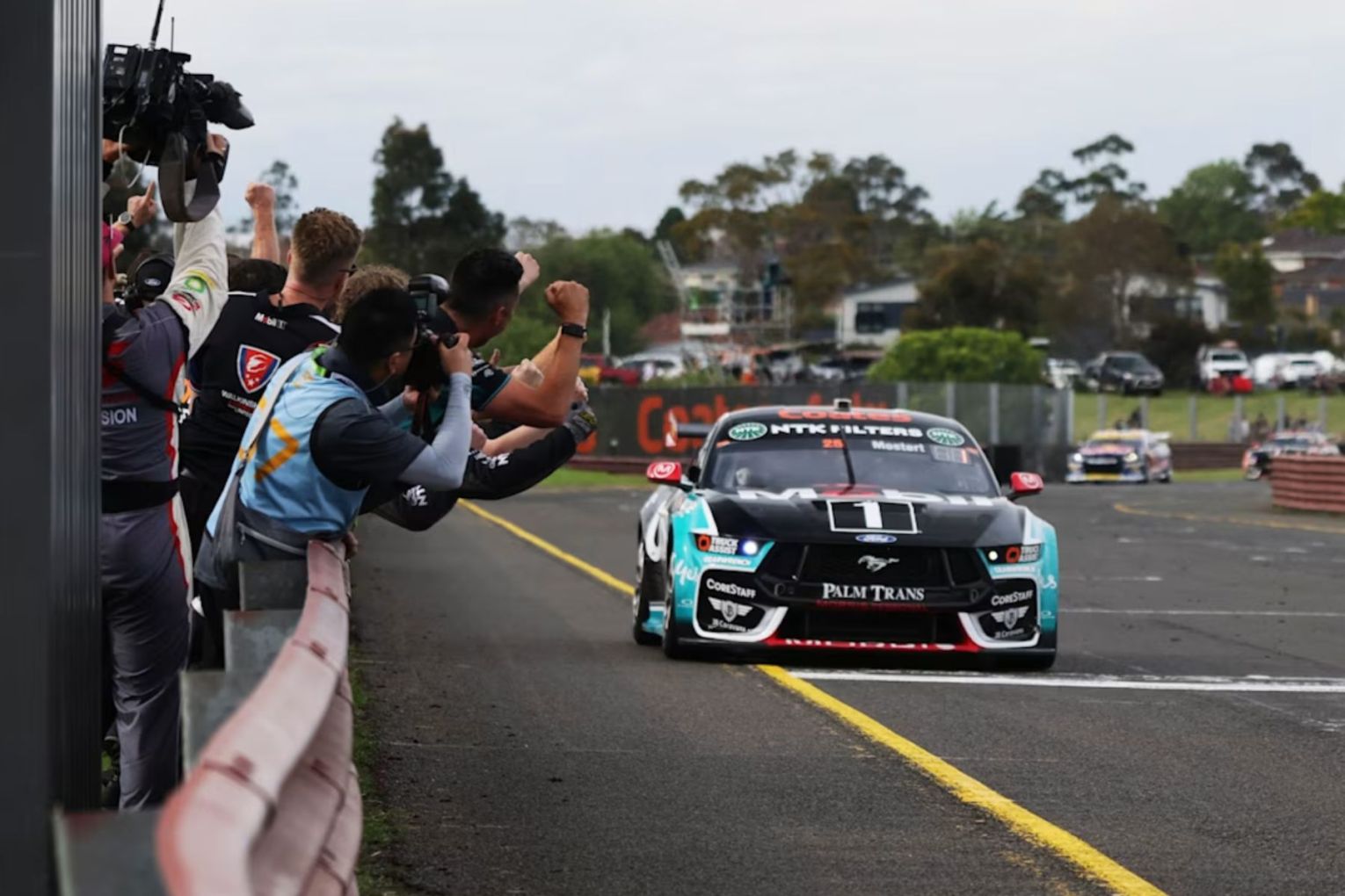 Chaz Mostert won race 1 of the 2025 Sandown 500 to enhance his chances of a first Supercars title. Picture: Supplied
