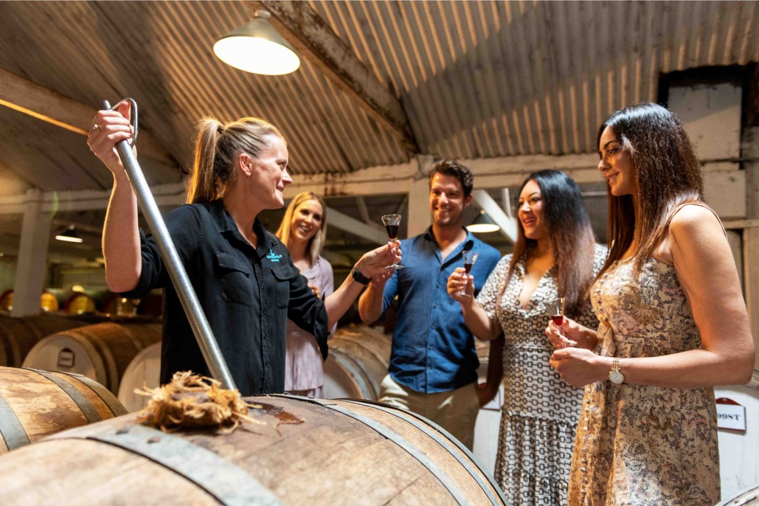 Seppeltsfield offers a ‘Taste of History Tour’ at its Barossa cellar door.