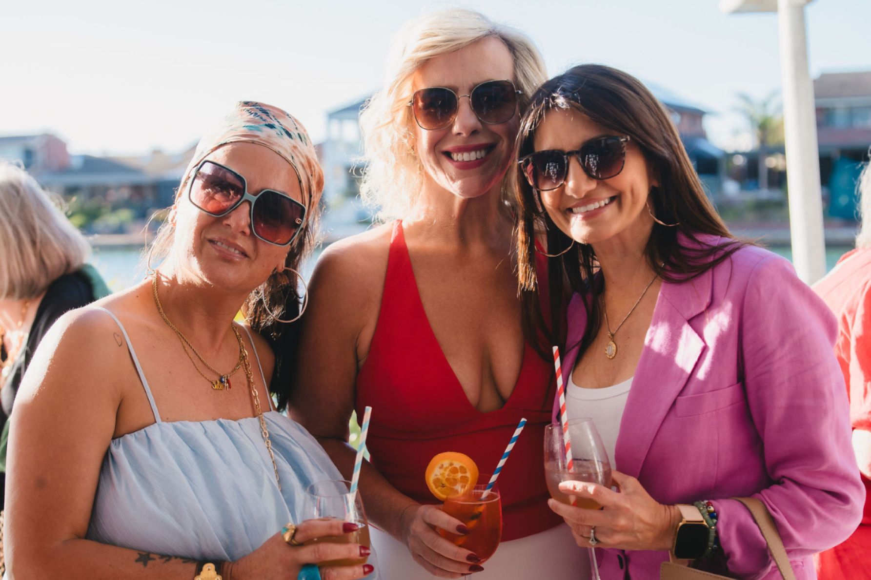 Julie Moro, Anna Burden and Nancy Timpano