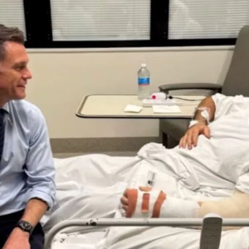 Thumbnail for Long road to recovery for Bondi shooting hero