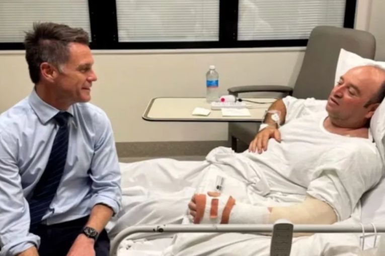 Thumbnail for Long road to recovery for Bondi shooting hero