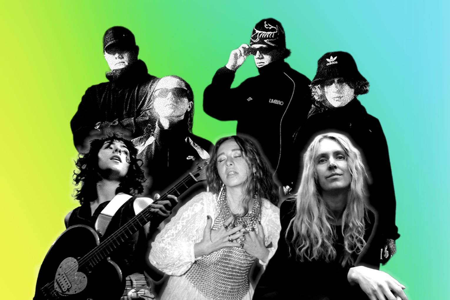 Alternative rock was all the rage this month. Graphic: Mikaela Balacco