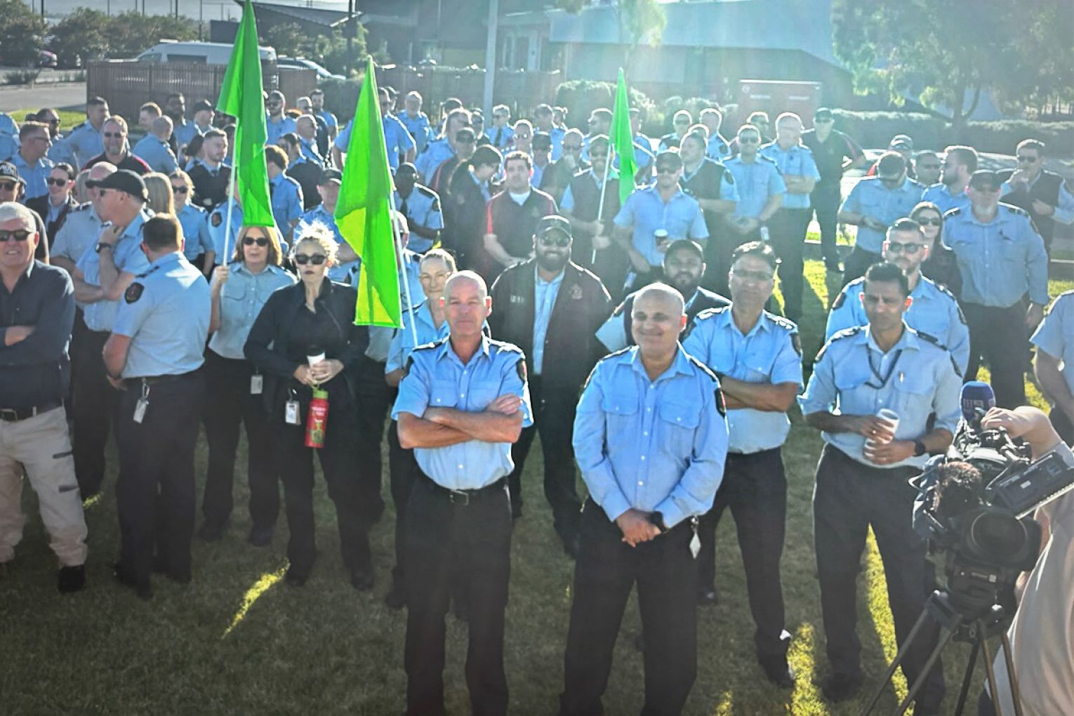 SA Corrections officer continue strike action, with some SA prisons expected to be locked down indefinitely. Photo: supplied.