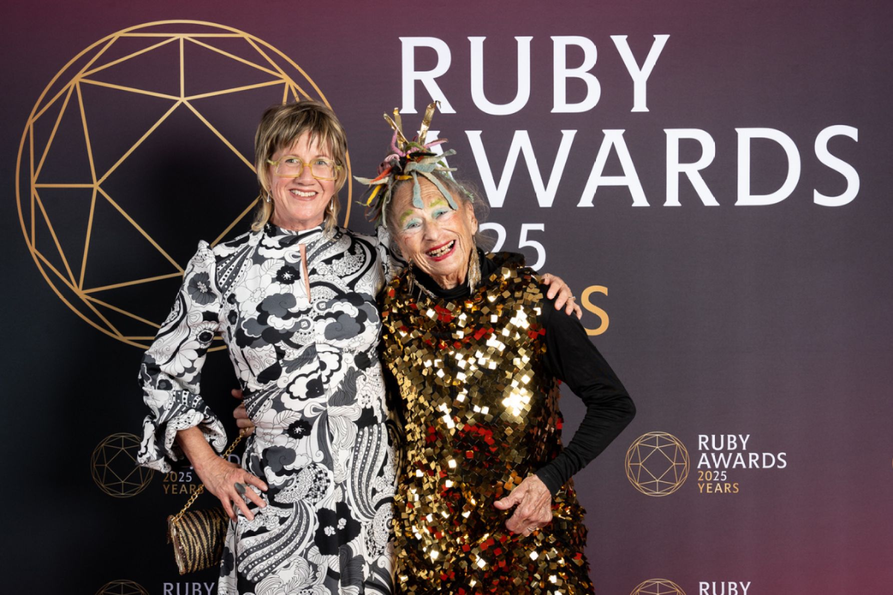 Evelyn Roth and Noni Lauder