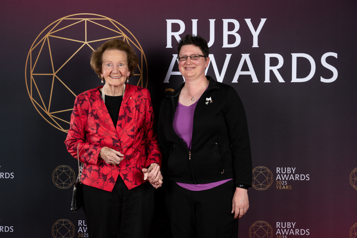 Marjorie Fits-Gerald and Maddie Thompson