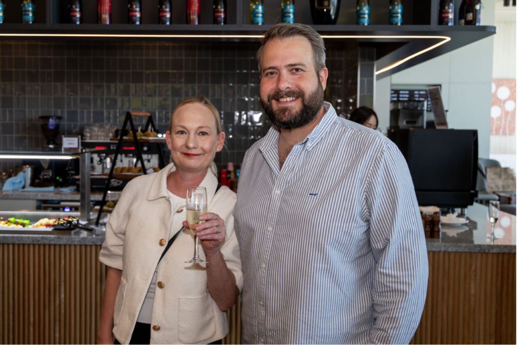 Kate Hatcher and Tate Carmody