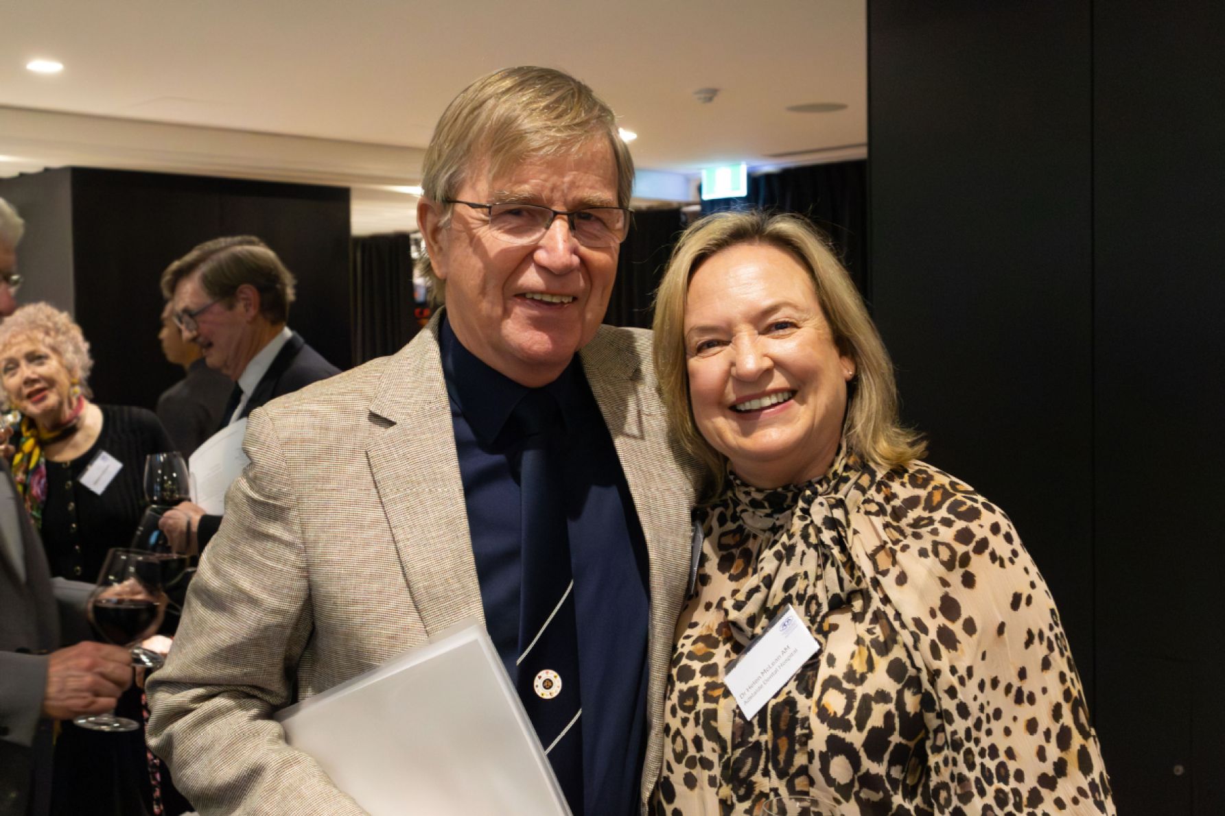 David Mann and Helen McLean