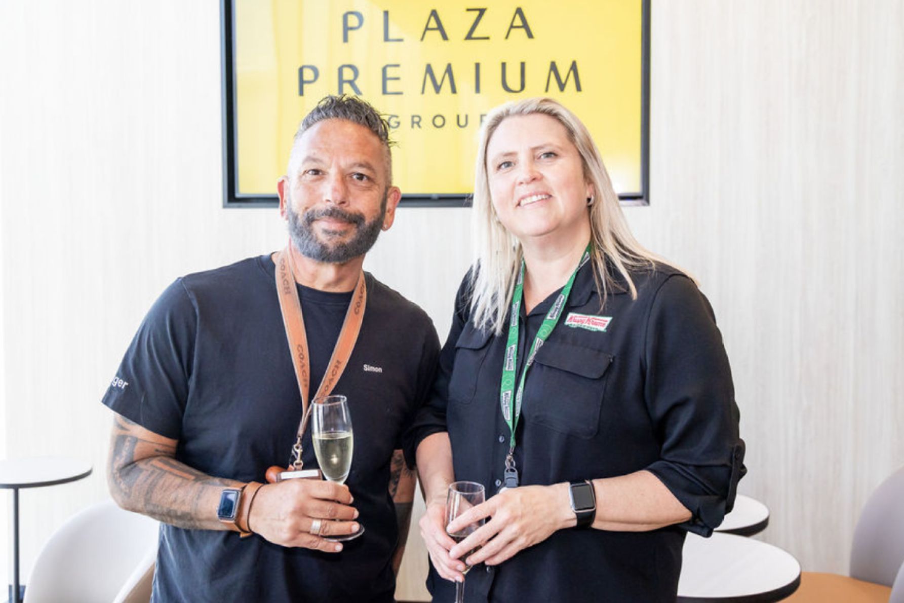 Farbod Alborz and Carly Higgerson