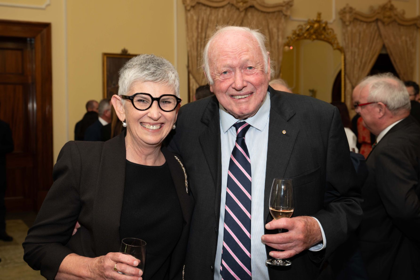 Deborah Turnbull and Geoffrey Heithersay