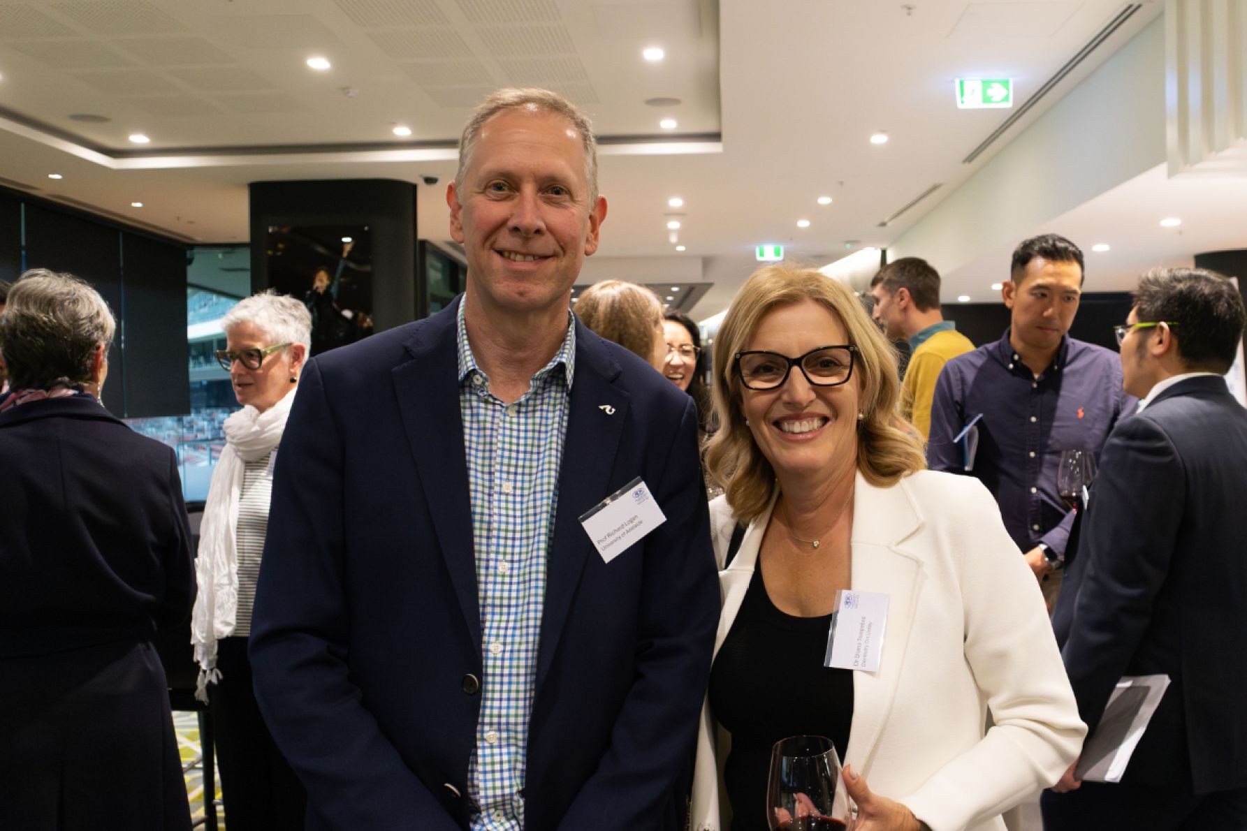 Richard Logan and Diana Tsiopelas