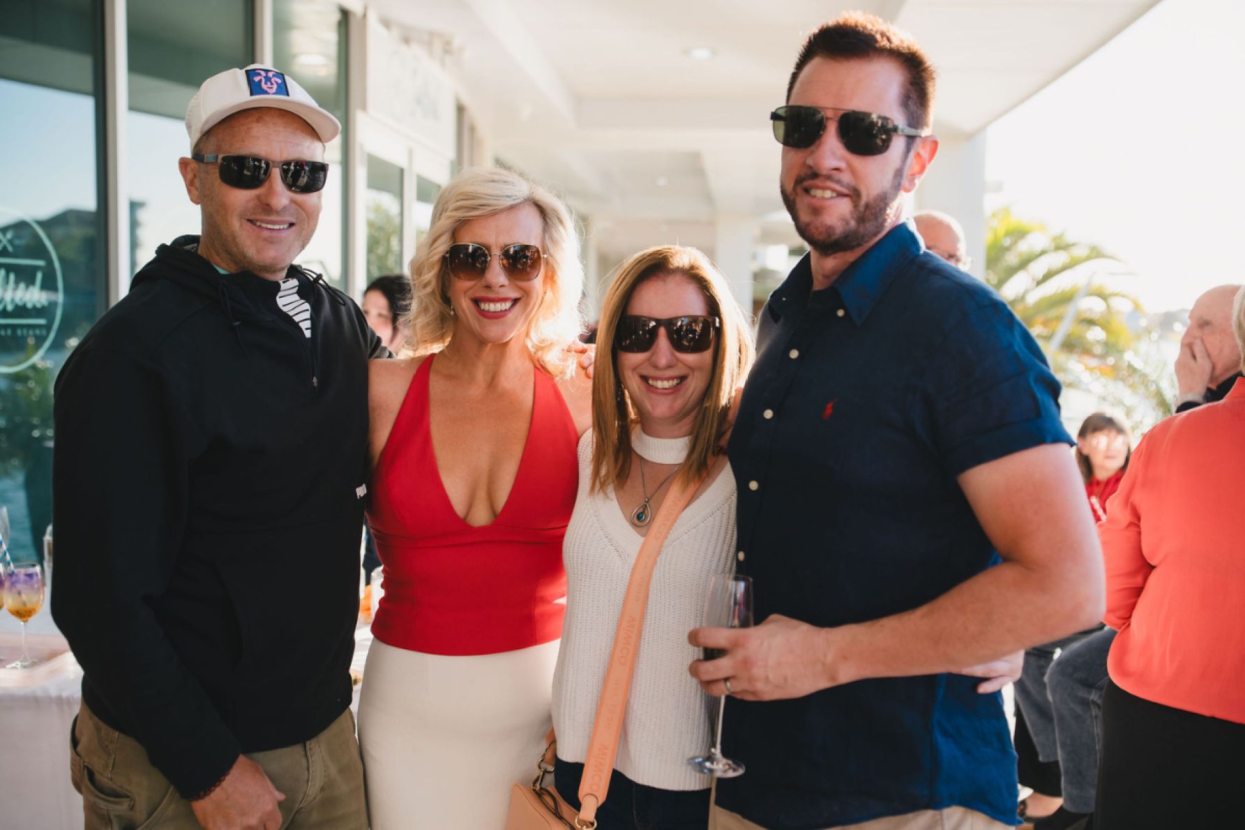 Aaron Amos, Anna Burden, Michelle Heelan and Russell Burden