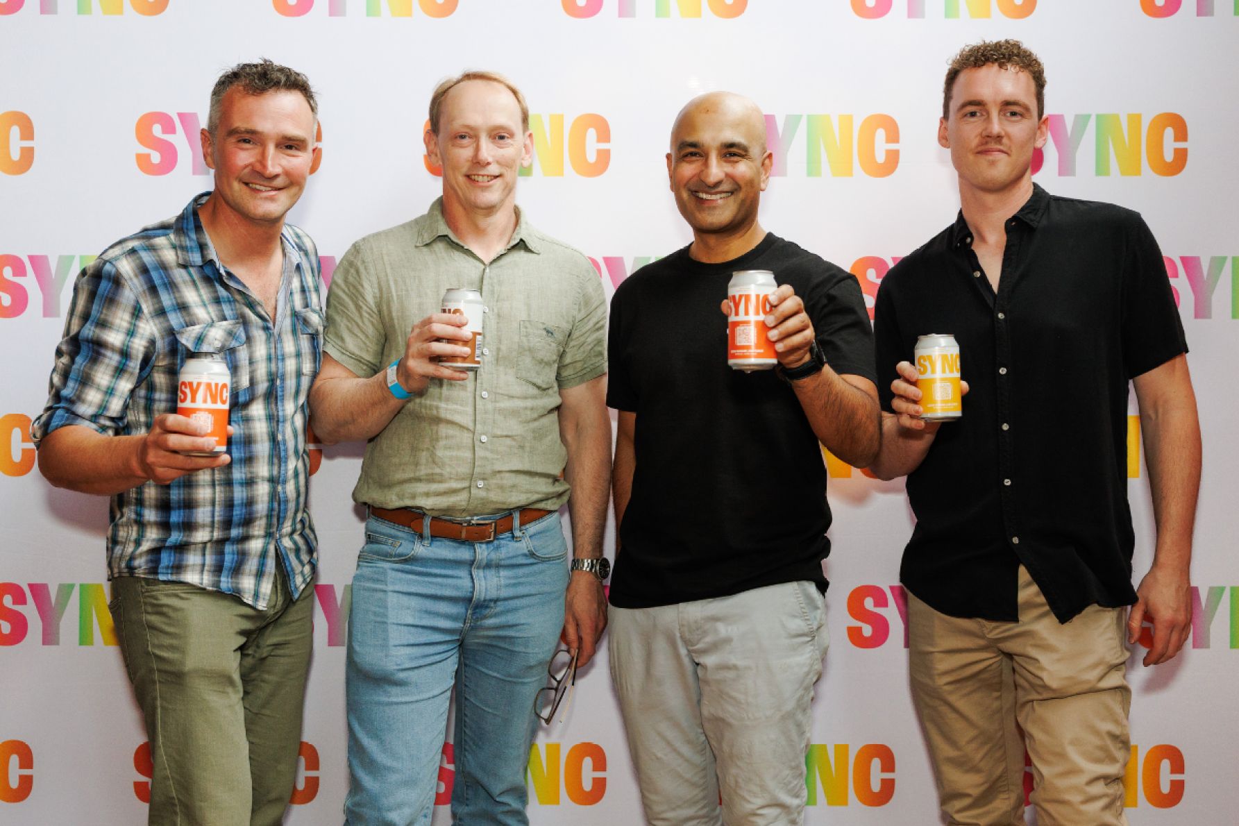 Tomaso Watson, Jamie Sherrah, Denham D'Silva and Trent Fahey