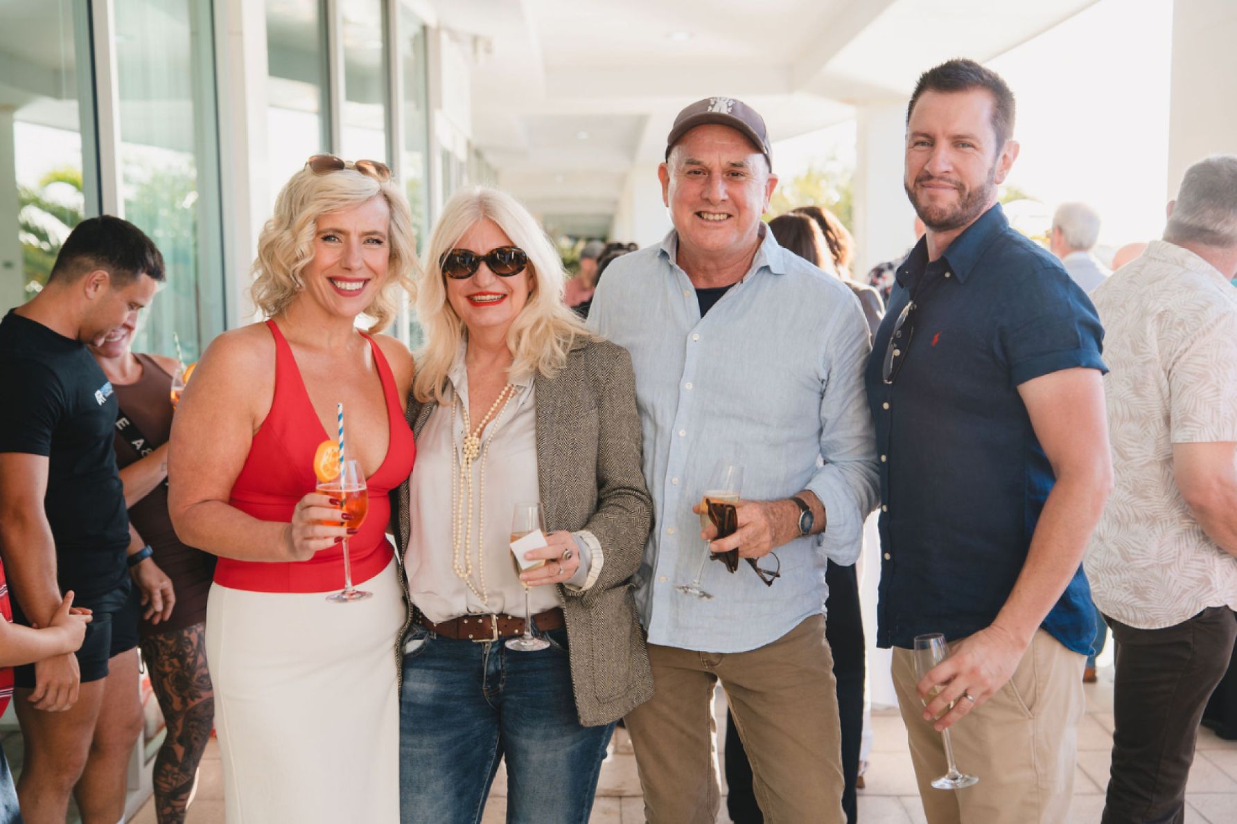 Anna Burden, Jane Tiggeman, Greg Smith and Russell Burden