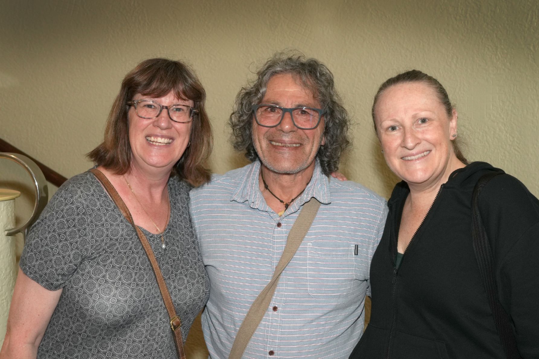 Lindsay Pitkin, John Ellis and Kerrie Kelly