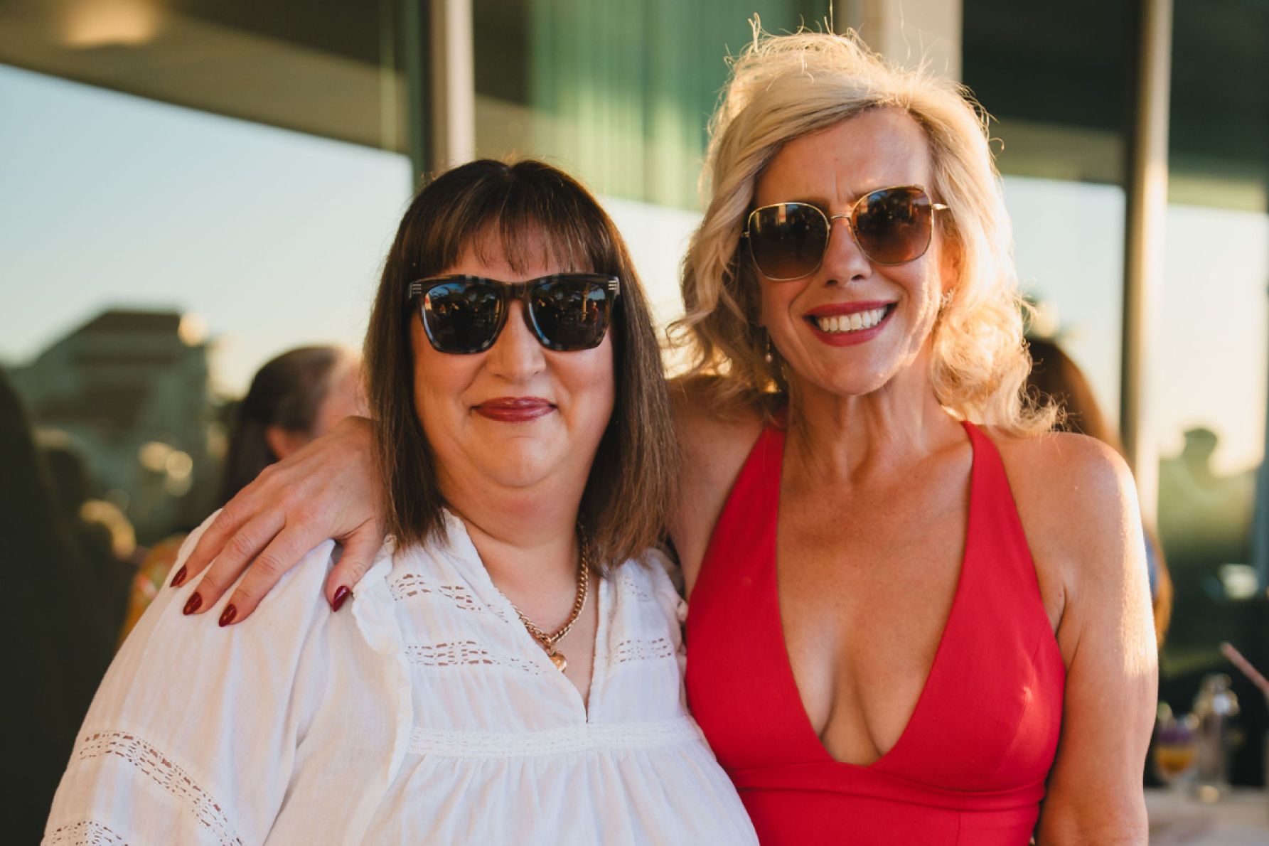 Antonette Caruso and Anna Burden