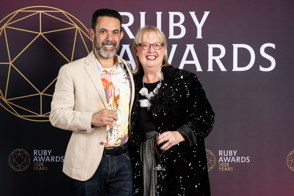 Anthony Peluso and Lesley Newton