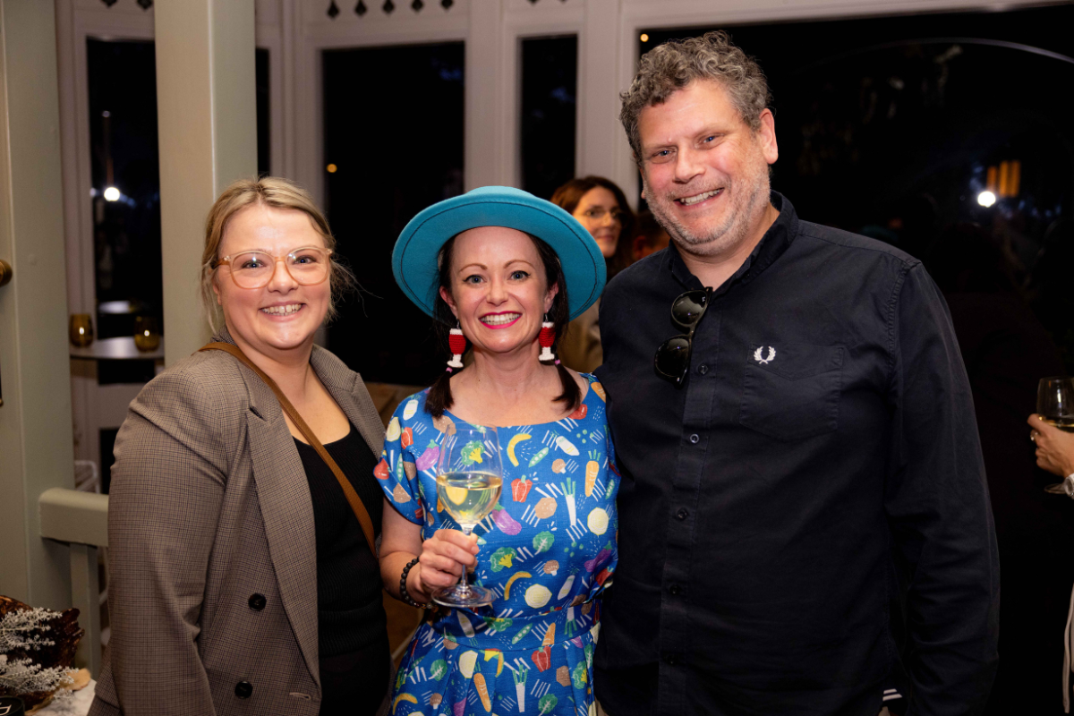 Alice Frazer, Katie Spain and David Knight