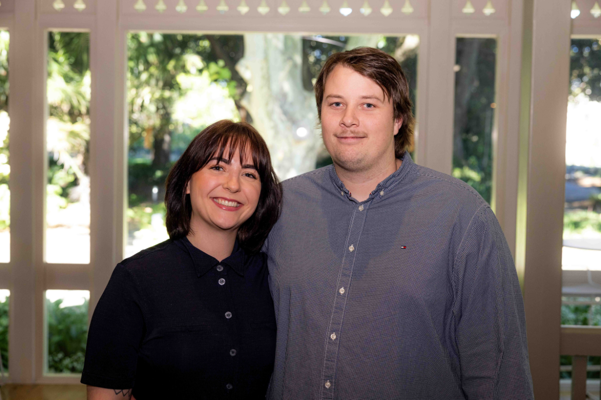 Alma Pasalic and Jamie Musgrave