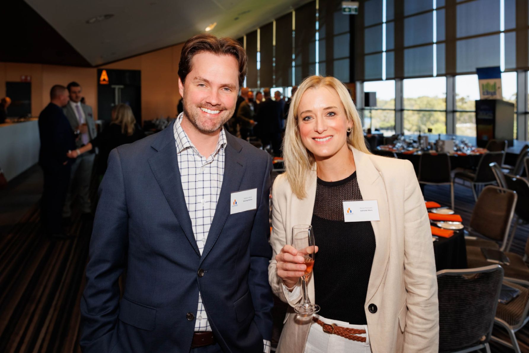 Andrew White and Renee Formiatti