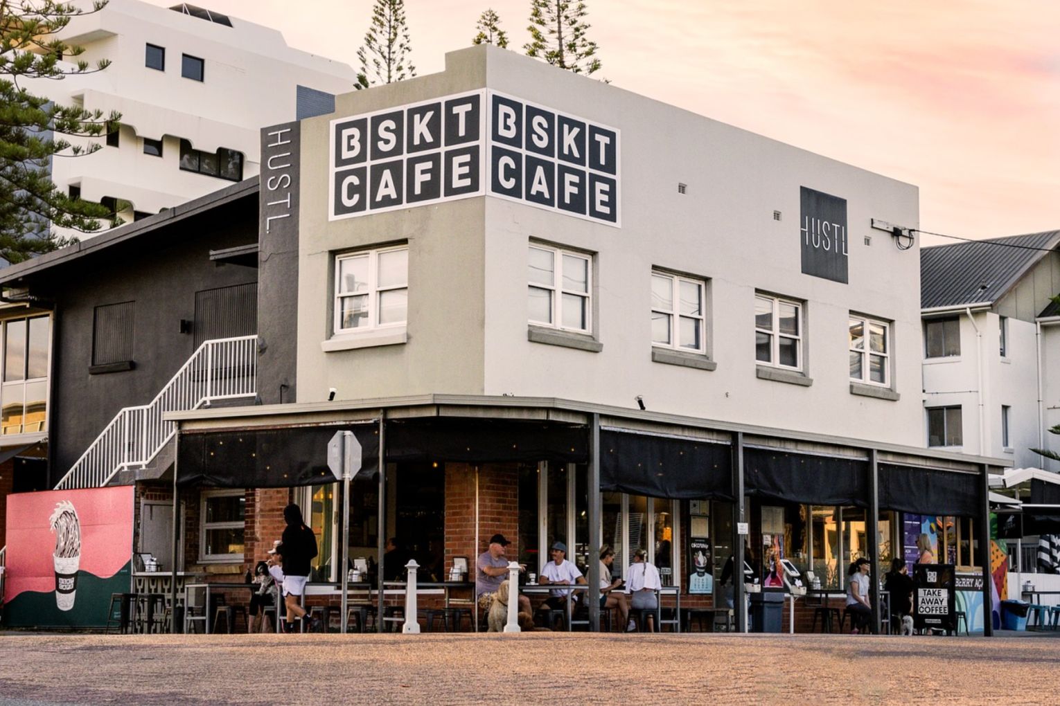 The iconic BSKT cafe is saying goodbye to its original home and moving to The Oxley, image credit: BSKT Facebook