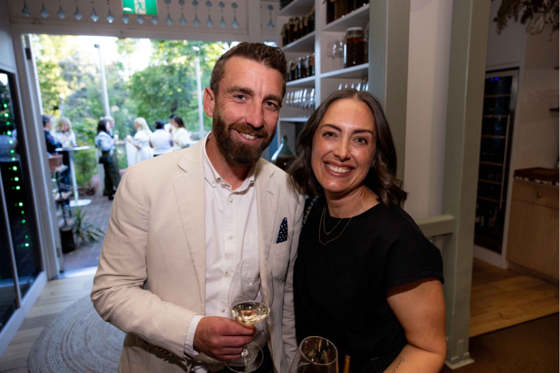 Brett Baker and Jeneaha Davey