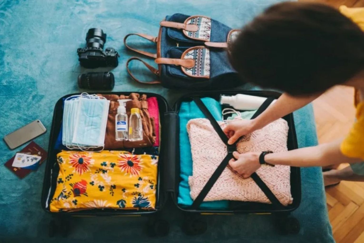 Learning how to pack light is a useful travel hack.