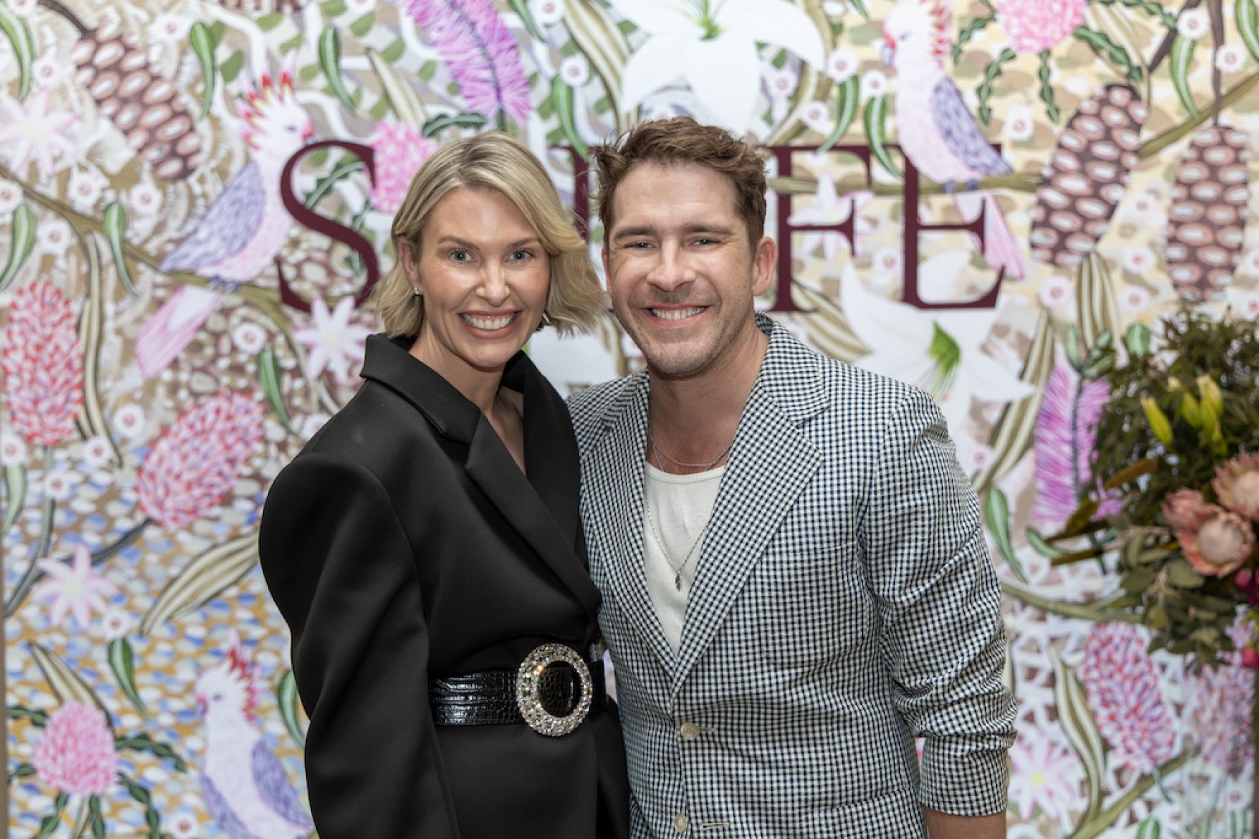 Jade Robran and Hugh Sheridan