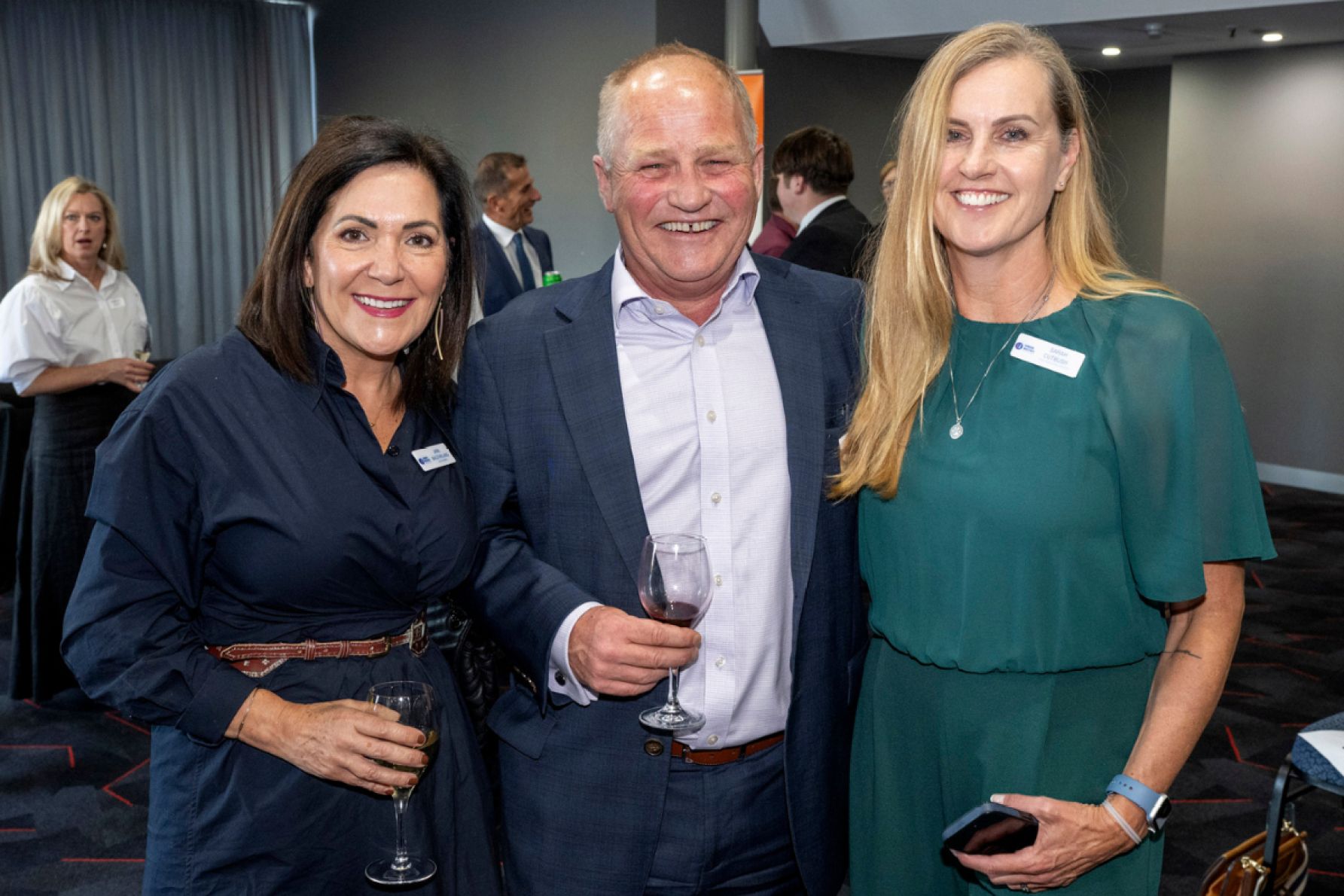 Jane MacFarlane, Peter Stevens and Sarah Cutbush