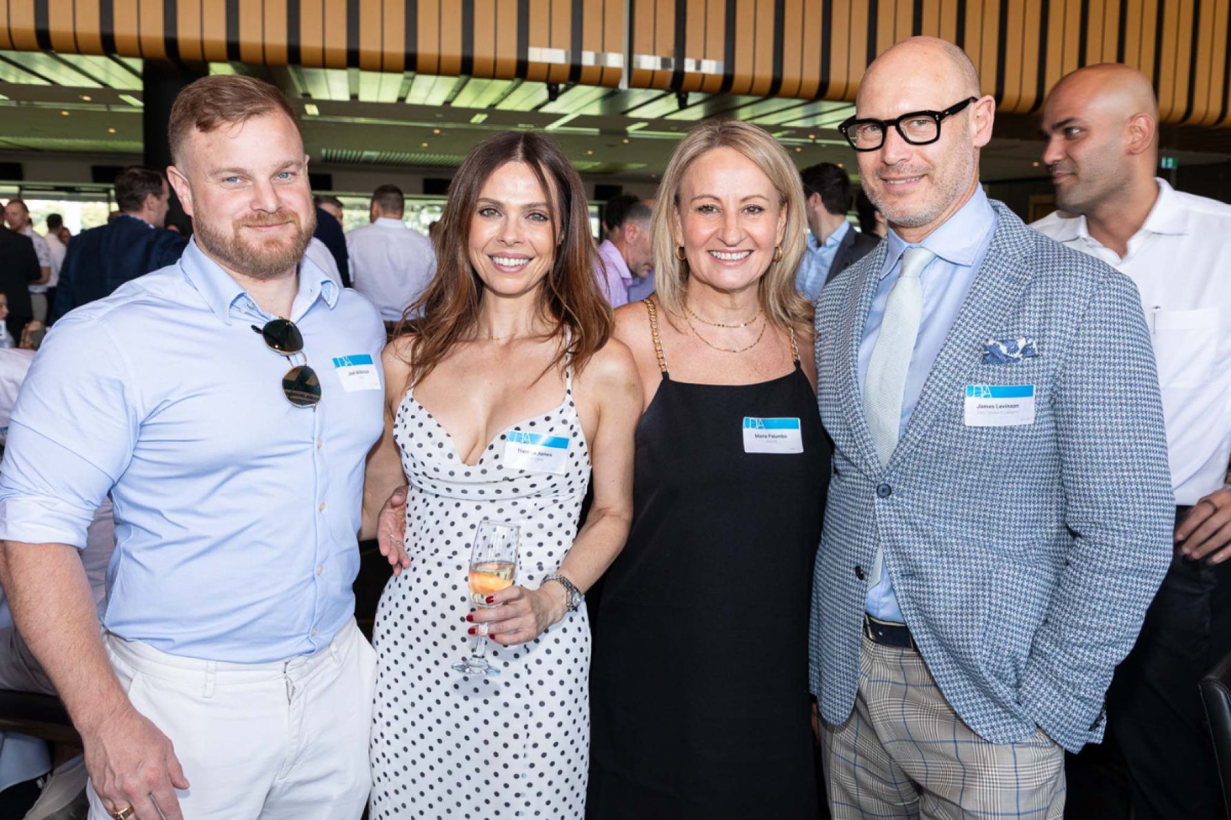 Joel Wilkinson, Theresa James, Maria Palumbo and James Levinson