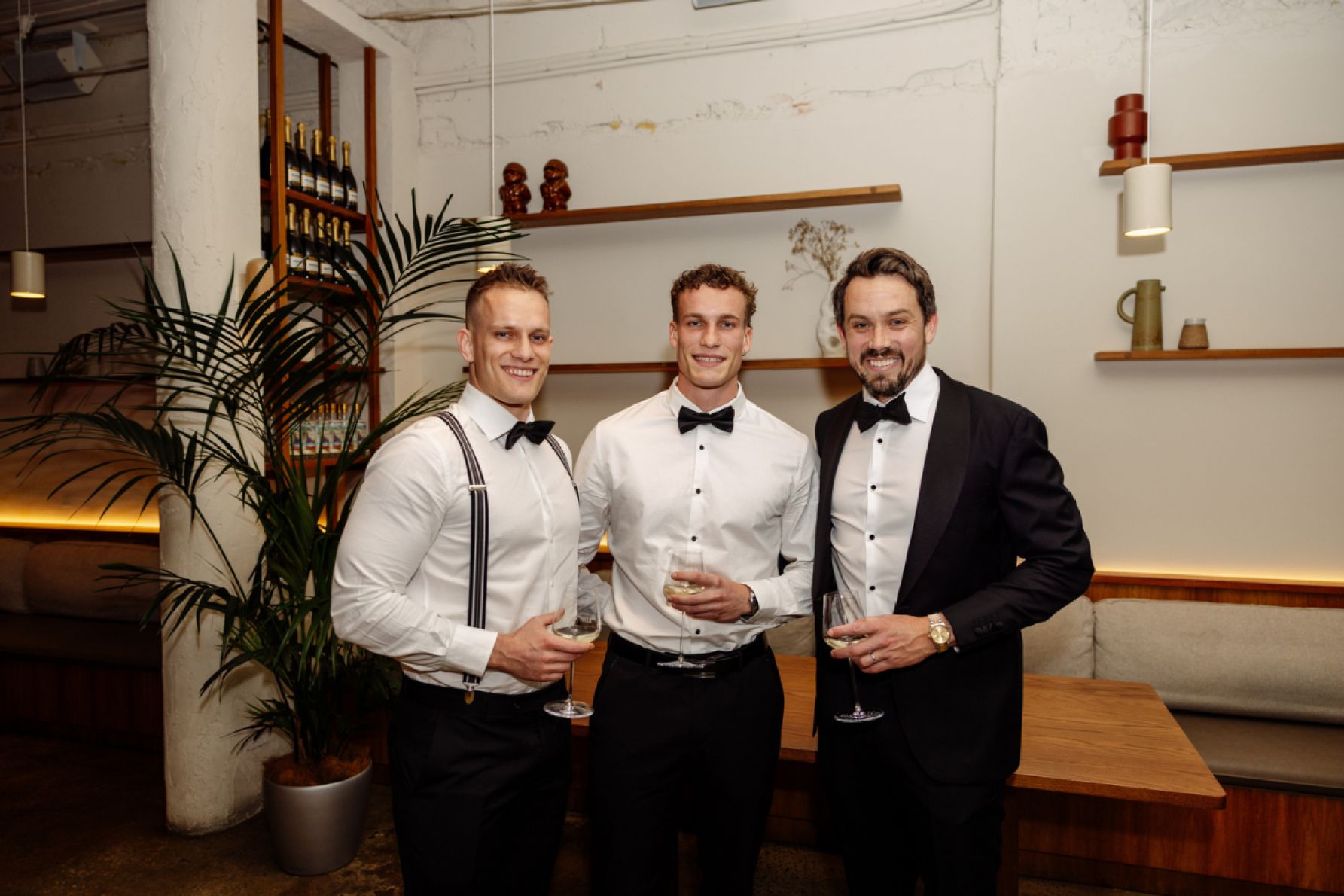 Khalil Hadland, Karim Hadland and Andy Ey